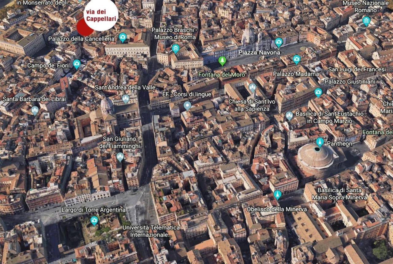 Delizioso Appartamento A Campo De' Fiori Roma Eksteriør bilde